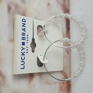 New Lucky Brand Hoop Earrings